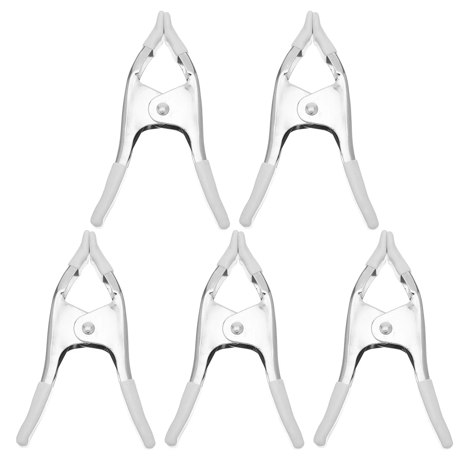 

5Pcs Sturdy Heavy Duty Metal Spring Clamps for Photography Backdrops Backdrop Clips Background Clamp Kit Back Drop Clips