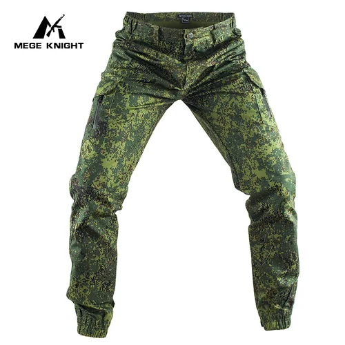 Imagen 2 del producto Mege-pantalones tácticos para correr para hombre, pantalones Cargo Ripstop para exteriores, ropa de trabajo, pantalones de senderismo, ropa de calle
