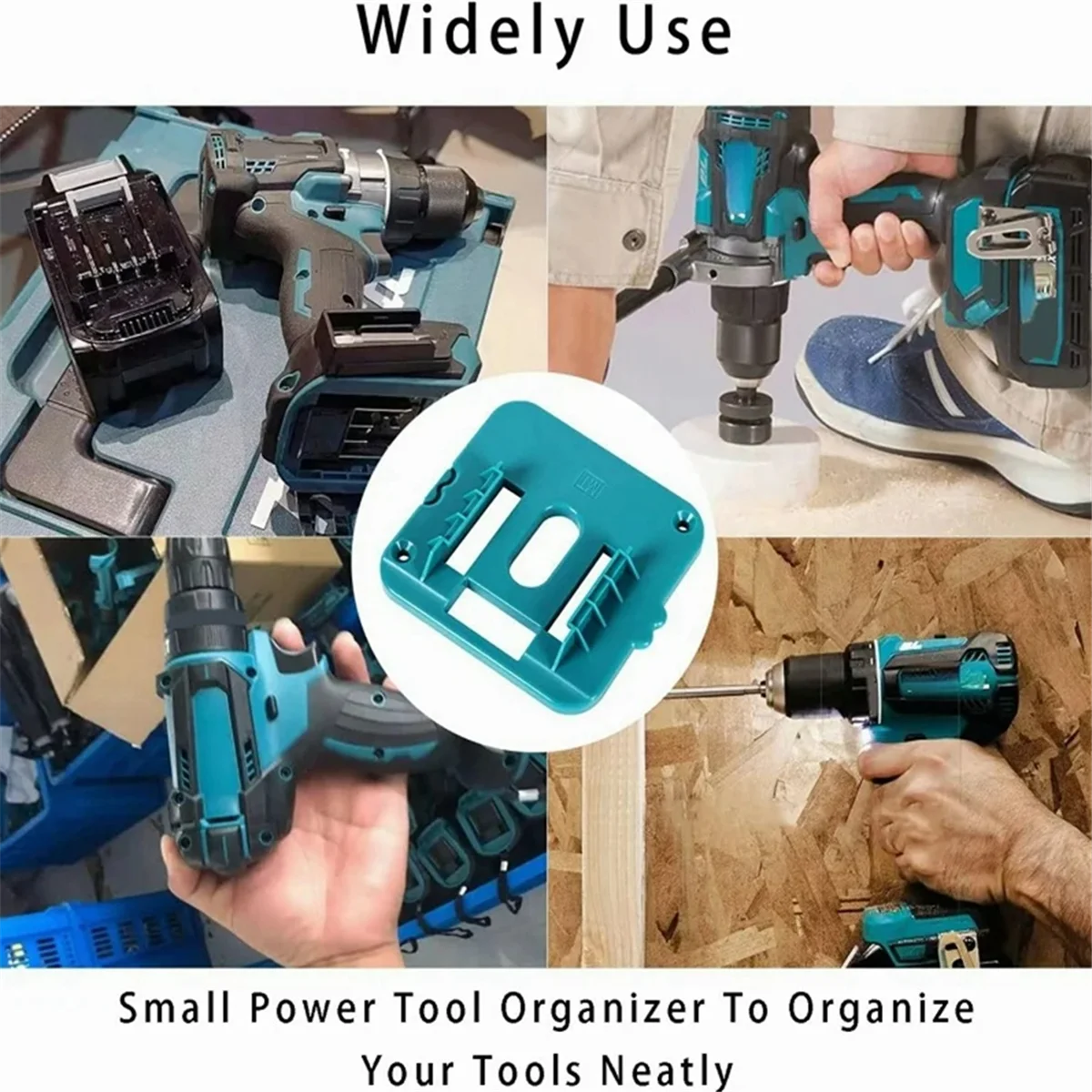 5ชิ้นที่ยึดแบตเตอรี่สำหรับเก็บแบตเตอรี่ Makita 18V Li-ion ตัวยึดแท่นวางเหมาะสำหรับ BL1860 Makita BL1850 BL1840 BL1830