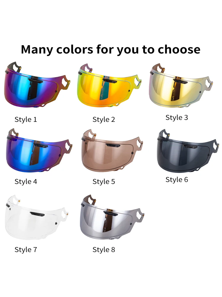 

Helmet Visor Replacement for Arai RX-7X REO XD RX-7V VAS-V Full Face Helmet Shield Motorcycle Helmet Lens