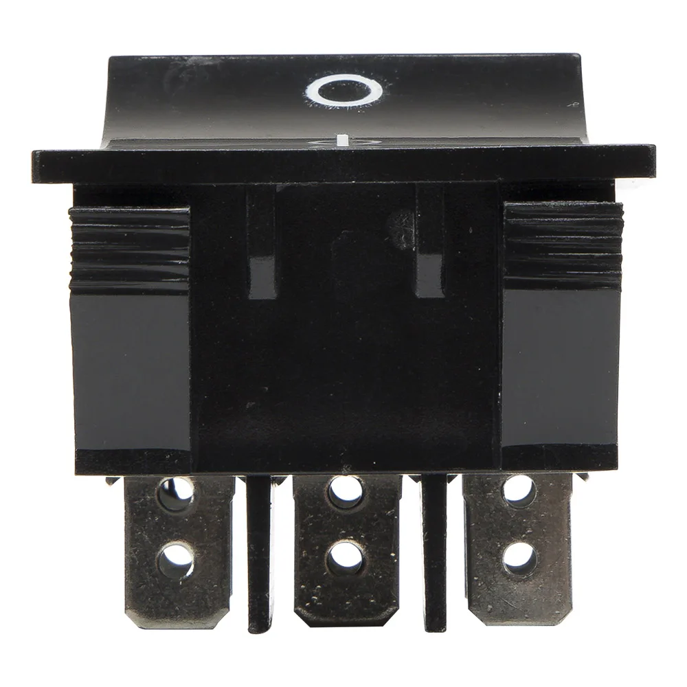 KCD7-301 Melubangi 28X31 Mm 6 Pin On-Off Perahu Rocker Switch Saklar Daya