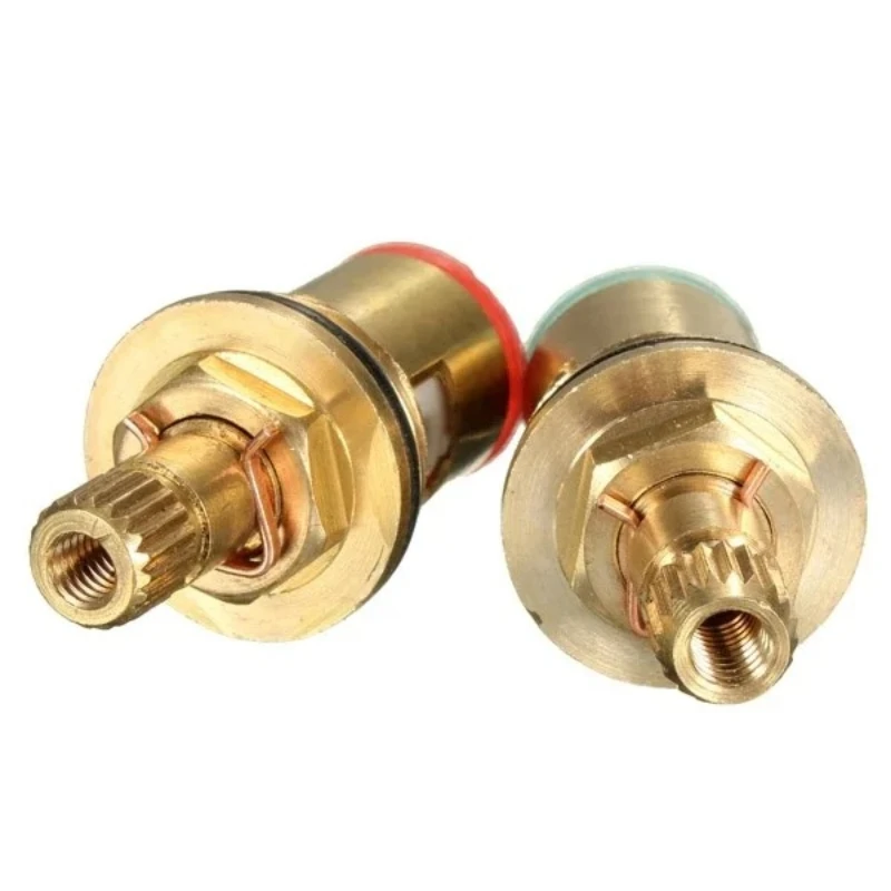 Standard 2pcs 1/2 Ceramic Faucet Cartridge Water Mixer Tap Inner Faucet Disc Valve Quarter Turn Cartridges