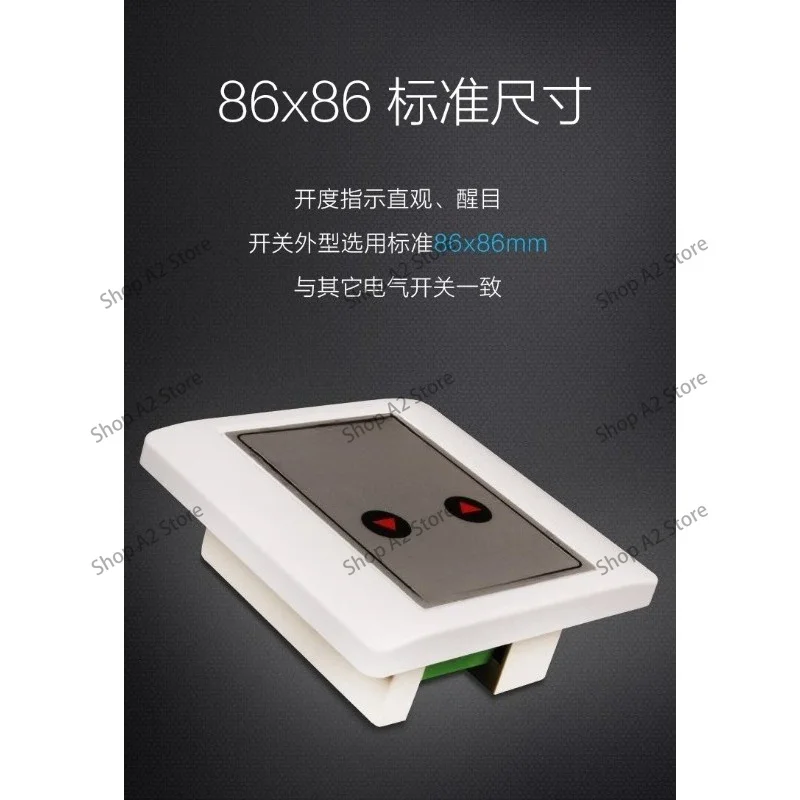 16Nm Electric Air Damper Actuator 220V Manual Drive with 5-Position Controller Intelligent 60S Response for HVAC Systems