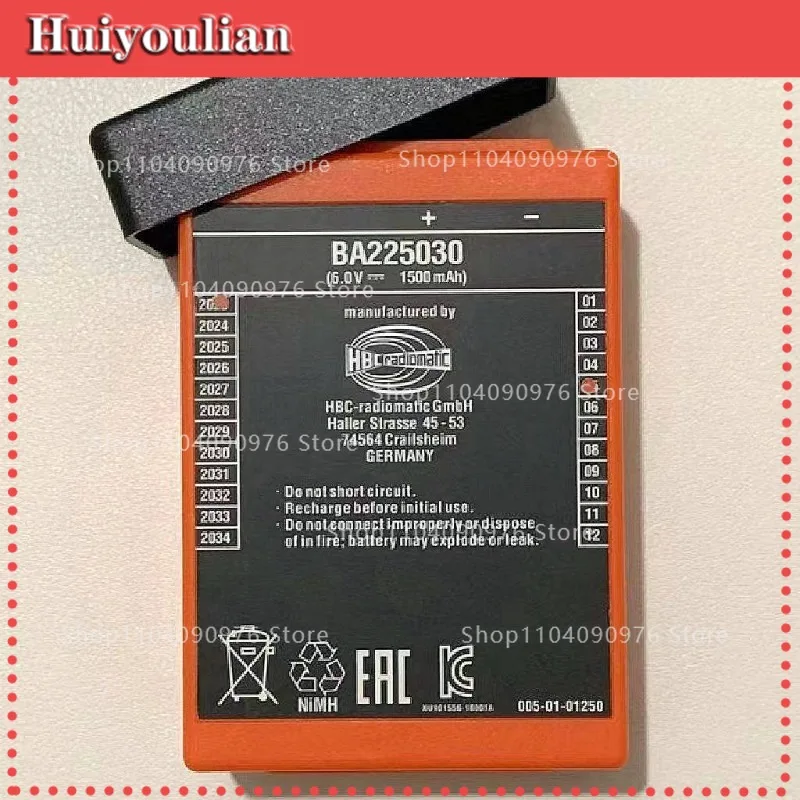 Pump Truck Crane Crane HBC Remote Control, High-Quality and Durable Battery BA225030
