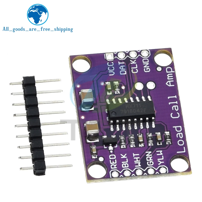 HX711 Weighing Sensor 24-bit A/D Conversion Adapter Load Cell Amplifier Board Weight Sensors For Arduino