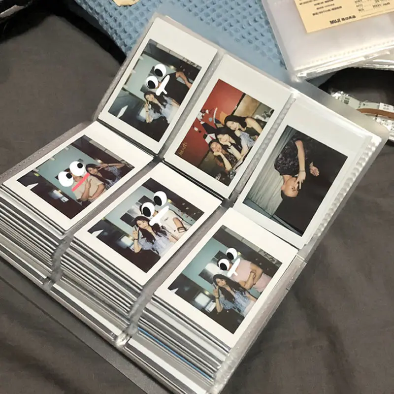 Fotoalbum mit großem Fassungsvermögen, das 240 Fotos aufnehmen kann – Foto-Organizer aus transparentem Kunststoff und Vinyl, geeignet für Fotos