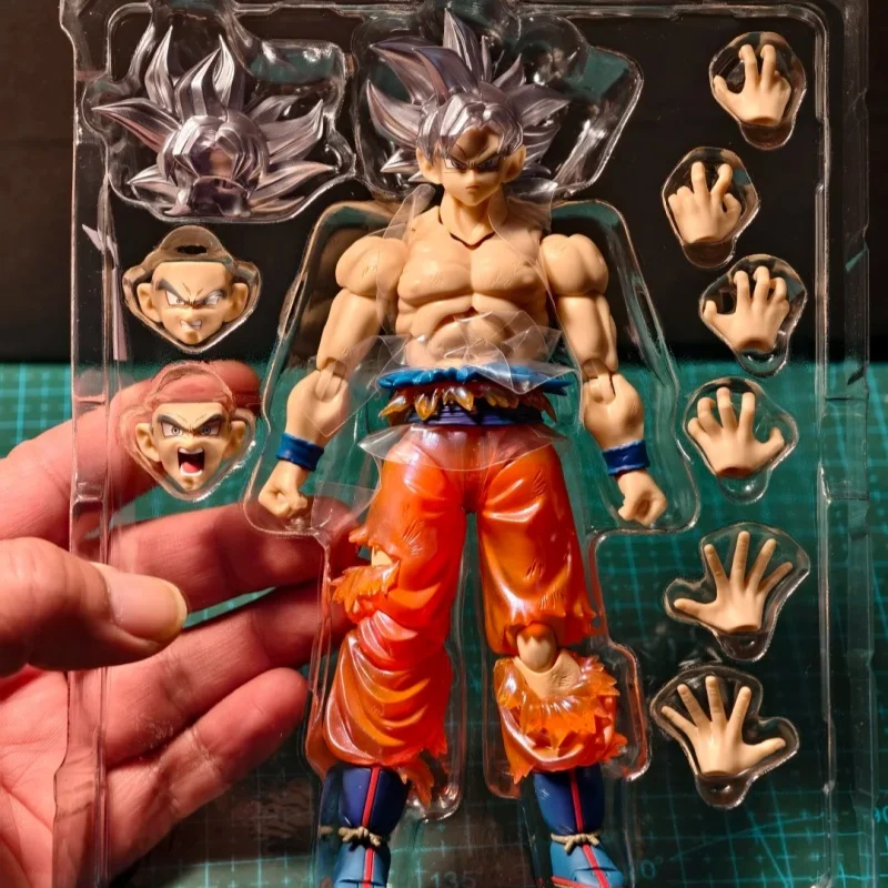 En Stock Original Bandai SHF Drangon Ball colección de figuras de acción Sun Wukong libre final esfuerzo límite avanceable 2025 TNT