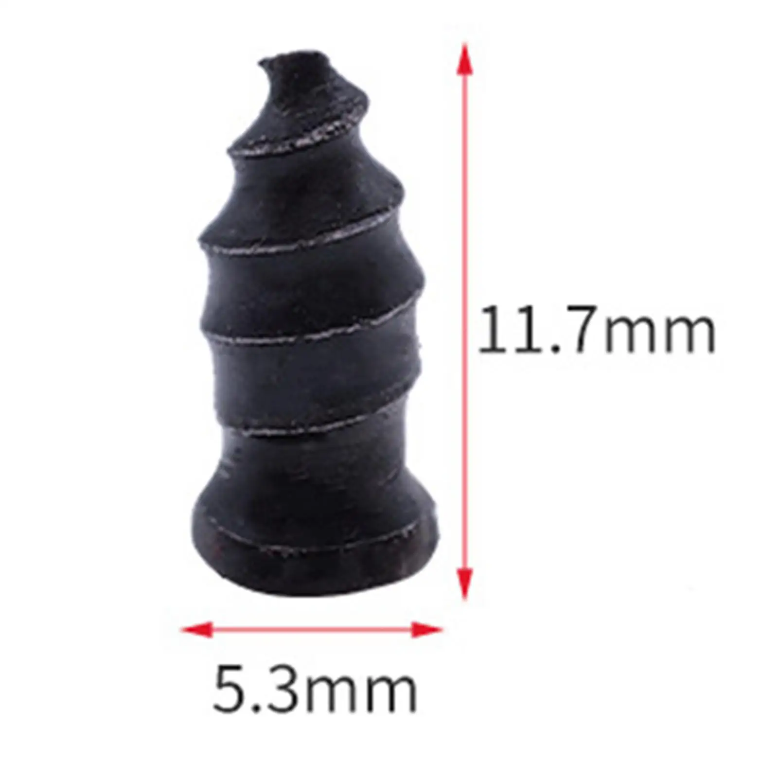 5x Vacuum Tire Repair Rubber Nail Lightweight Self Service Tire Repair Nails for Auto Tire Puncture Electric Car Tractor
