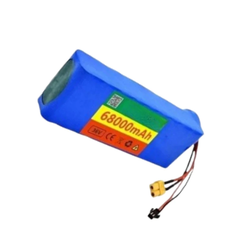 10S2P 36V 68Ah 18650 بطارية ليثيوم أيون 500W للدراجات النارية والدراجات البخارية عالية الطاقة #3