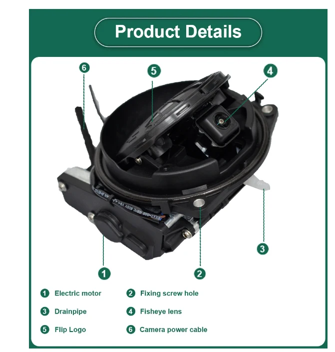 CVBS-NTSC SonyLen التقليب شعار عكس شعار ، مركبة وقوف السيارات CCD ، HD سيارة كاميرا الرؤية الخلفية للجولف 5678 B678 MK5 MK6 MK7