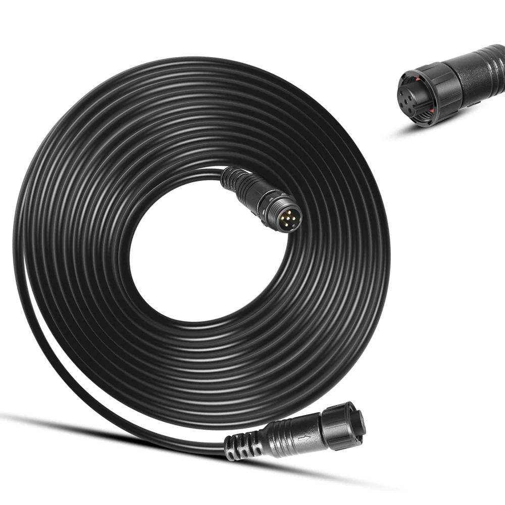 NMEA 2000(N2K)15-Foot Drop Cable Backbone Cable Extension Fit for Lowrance Simrad B&G Navico Garmin Networks Stable Connection