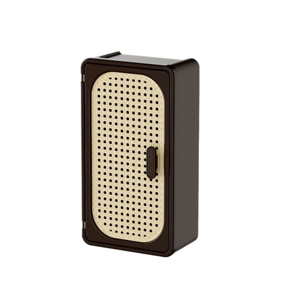 

Настенная коробка для салфеток, водонепроницаемая большая емкость, бумажная коробка, контейнер в древнем стиле с перегородкой, органайзер для косметики