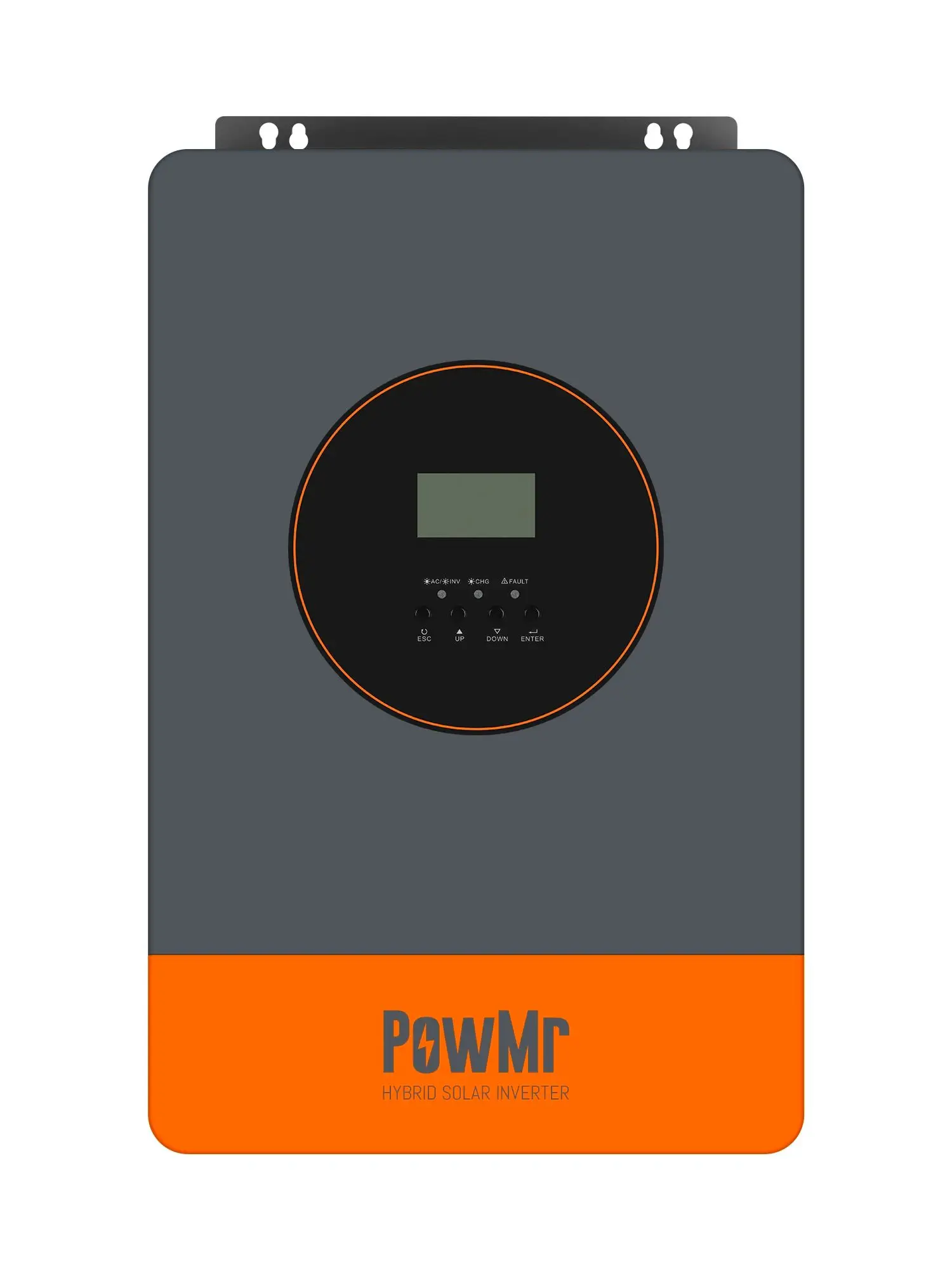 PowMr EU 6,2 kW Hybrid-Solar-Wechselrichter parallel bis zu 9 Einheiten 48 V bis 230 VAC/380 VAC Ausgang PV 500 VDC mit MPPT 120 A Solarregler