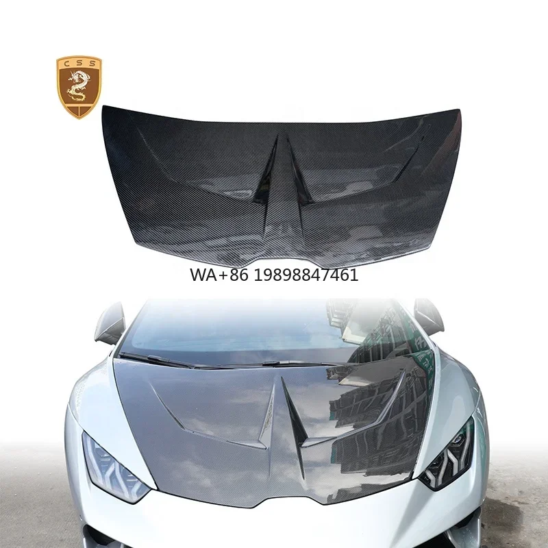 

Car Accessories Auto Parts Engine Cover for Lambor Huracan LP610 LP580 to 1016 Style Car Engine Hood Scoop