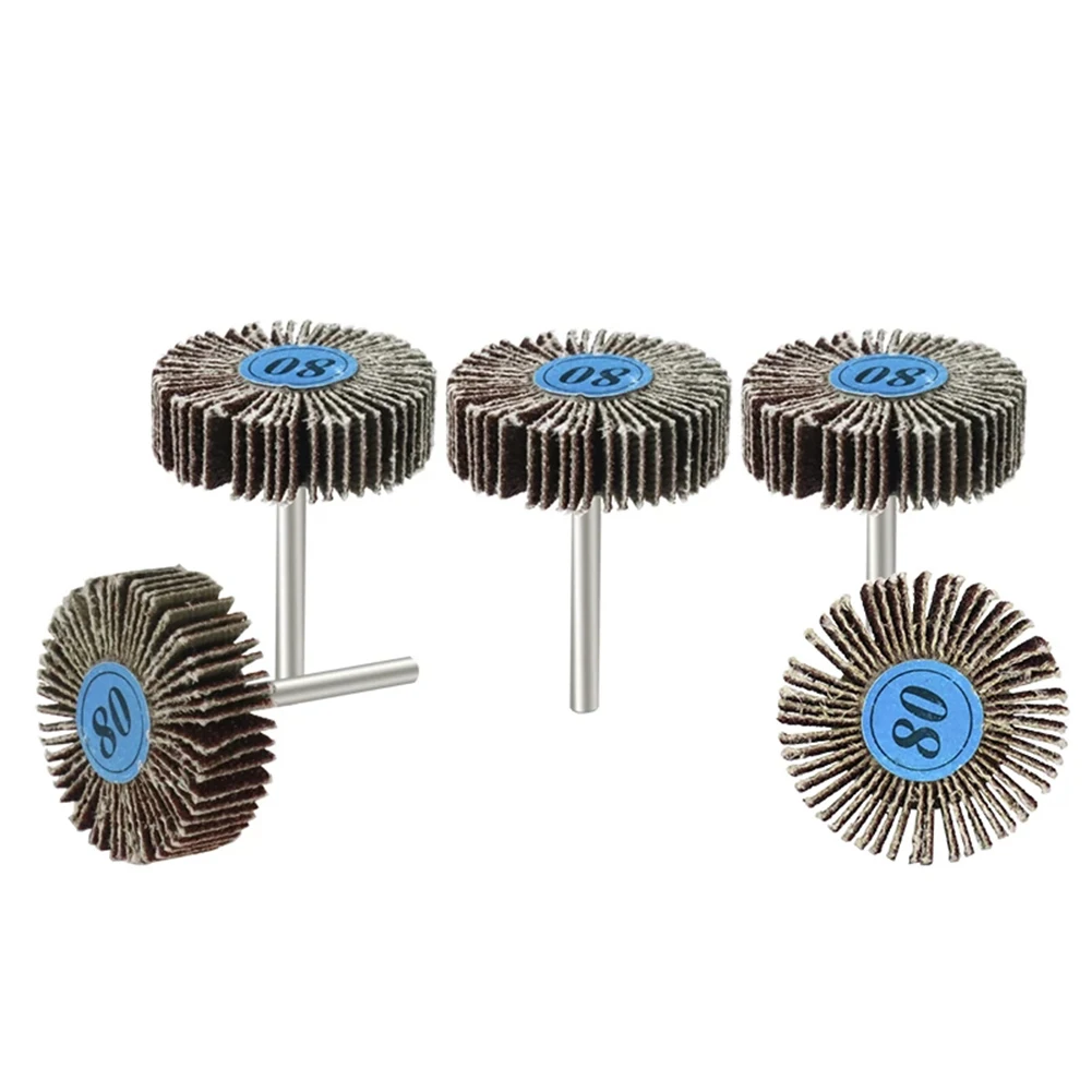 Ruedas de solapa de papel de lija para herramienta rotativa, pulido de óxido de 32mm para amoladoras eléctricas para pulido de amoladora angular