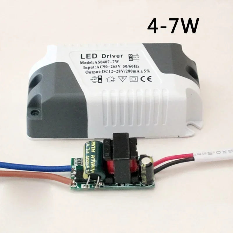 LED Driver AC 110V 220V Naar DC 12V 24V Verlichting Transformator LED-paneel Lamp Voeding Adapter 3W 4-7W 8-12W 13-18W 18-24W