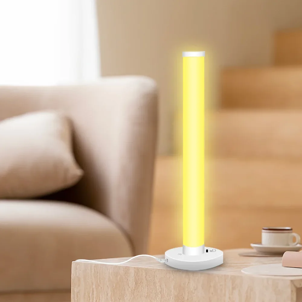 Atmosphere Smart Ambient Stand Bedroom Sound Bar Gaming Pickup Rgb Audio Led Rhythm Recognition Music Light Table Lamp