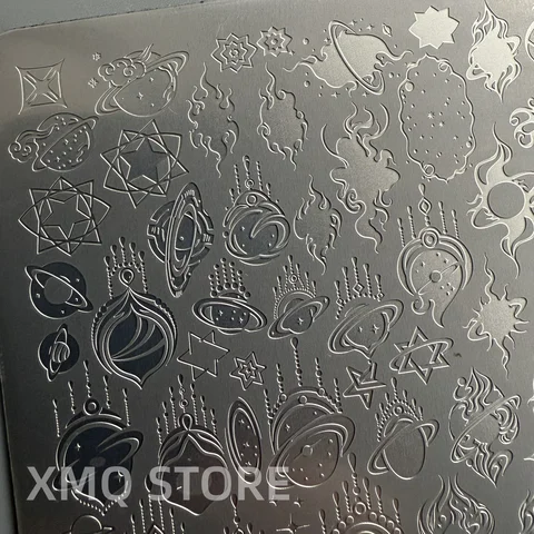 XMQ трафареты для стемпинга - набор для создания уникальных дизайнов ногтей — фото товара