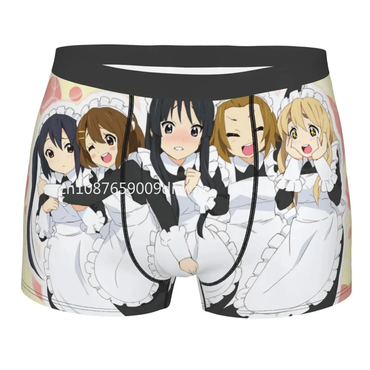 

Maid Anime Mens Boxers Male Underpants Double Sides Printed Soft Breathable Machine Wash Polyester Print Boxer Shorts