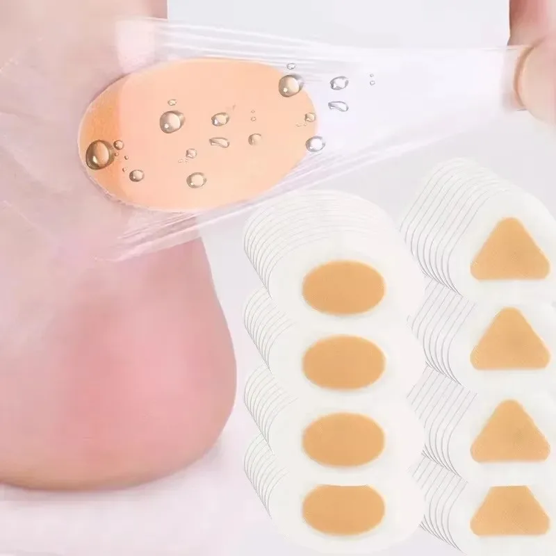 10-40PCS Gel Shoes Stickers Soft Hydrocolloid Pad Relief Pain Blisters Bunions Corns Calluses Friction Pressure Heel Pain Patch