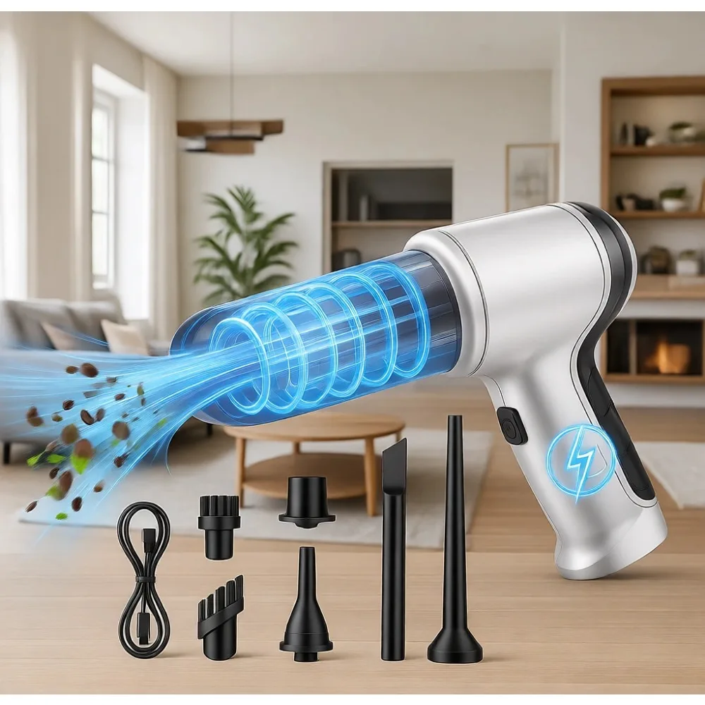 

Мощный беспроводной ручной пылесос 15000 Па для автомобиля, дома, офиса, для сухой и влажной уборки, с моющимся фильтром