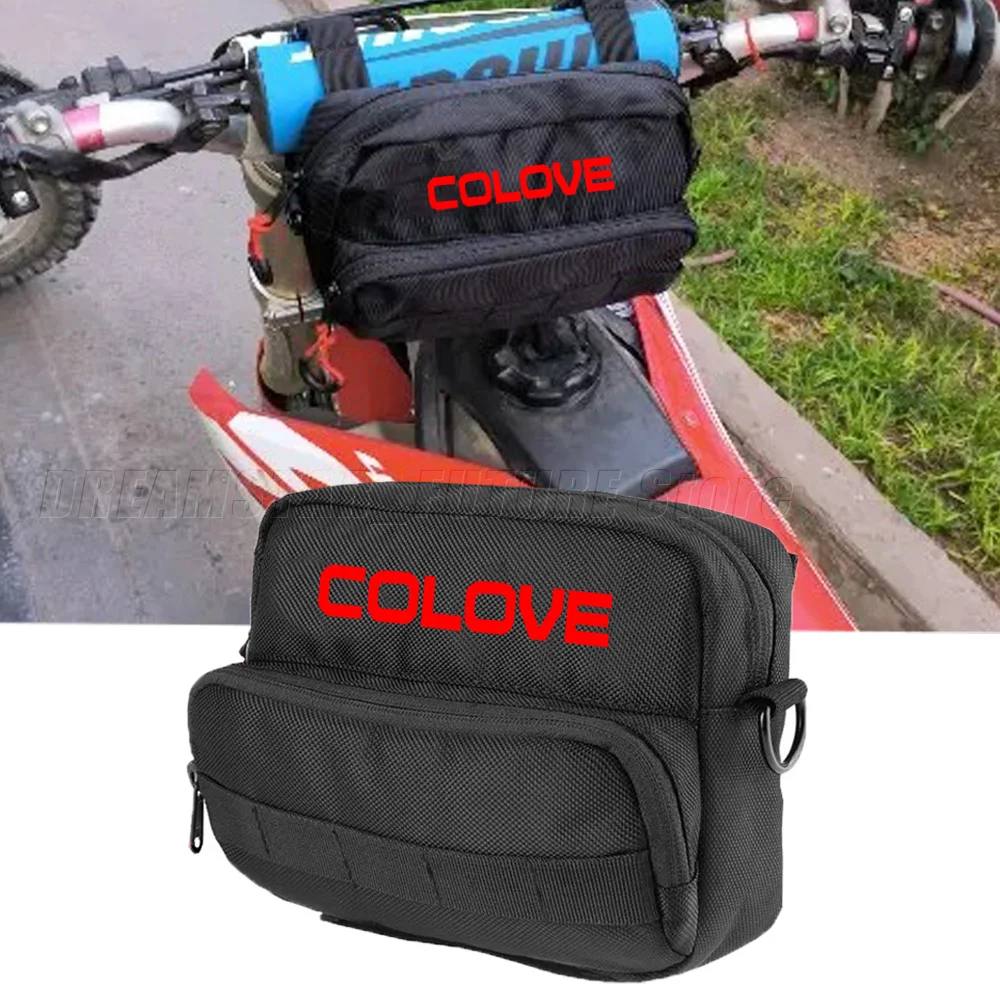 

For Colove 450 Rally Motorcycle Handlebar Bag Shoulder Bag Universal Multifunction Storage