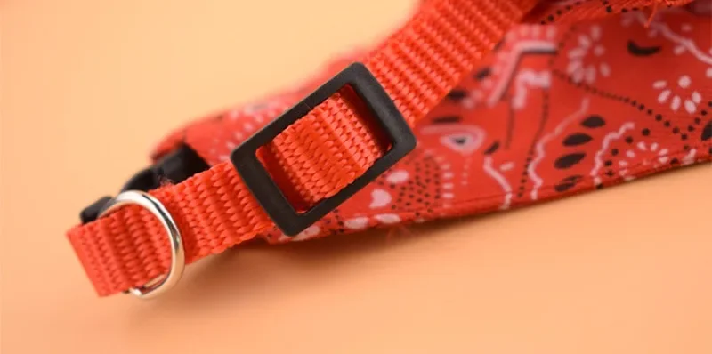 Bedrucktes Haustier-Dreiecksbandana, Verstellbarer Riemen, Hunde- und Katzen-Sabberlätzchen, Halstuch für Kätzchen und Welpen, Tägliche Bekleidung, Haustierzubehör – Detail 8