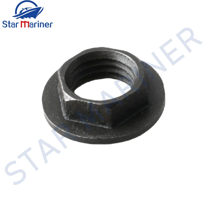 90179-10M14 Pinion Nut For Yamaha Outboard Motor 2T 20HP 25HP 30HP 4T F20 F25 F45 90179-10M14-00 Boat Engine Replaces Parts