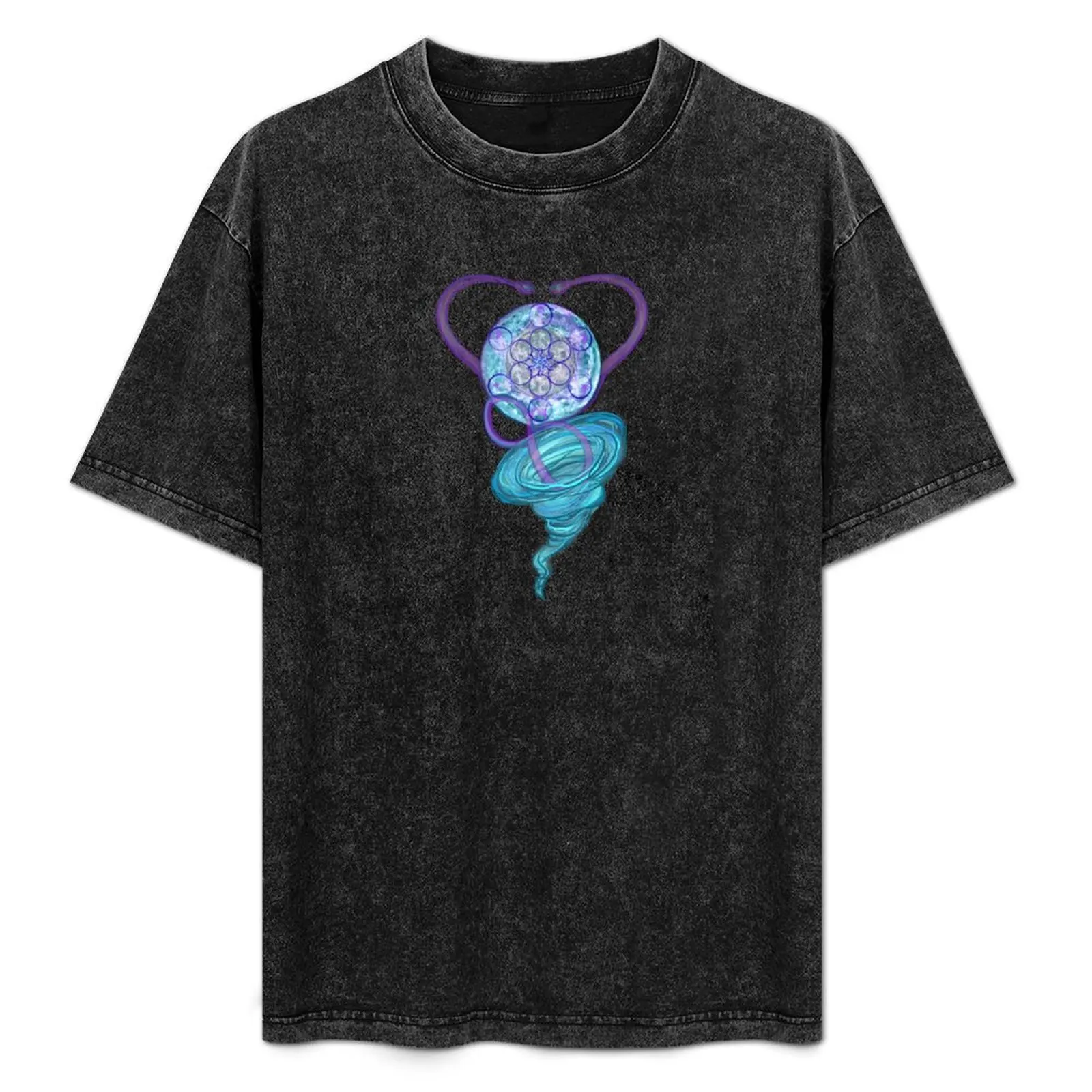 

Mana’s Staff T-Shirt Vintage Style Printed Top