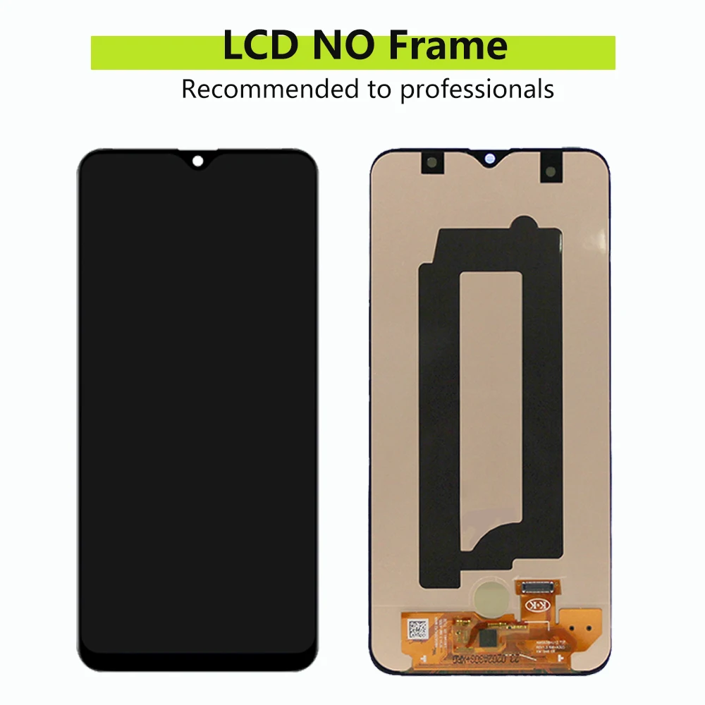 6.4\'\' AMOLED for Samsung Galaxy A30s LCD Display Touch Screen Digitizer Assembly Replacement for Samsung A30s A307 A307F A307G