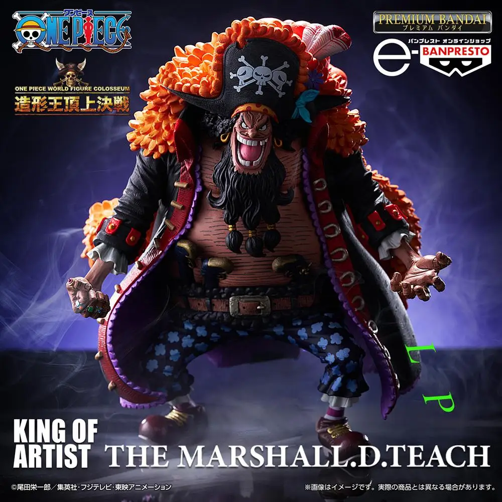 

BANDAI Banpresto Brand new spot goods One Piece KING OF ARTIST THE MARSHALL.D.TEACH Anime Figure Model Genuine Boxed Toy