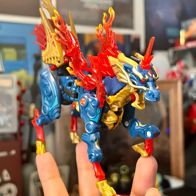 52 Spielzeug Beast Box Xuanwu Qilin Giraffe Kamel Libelle Mantis Transformation Montage Mech Modell Kreative Trendy Spielen Geschenk Für Jungen