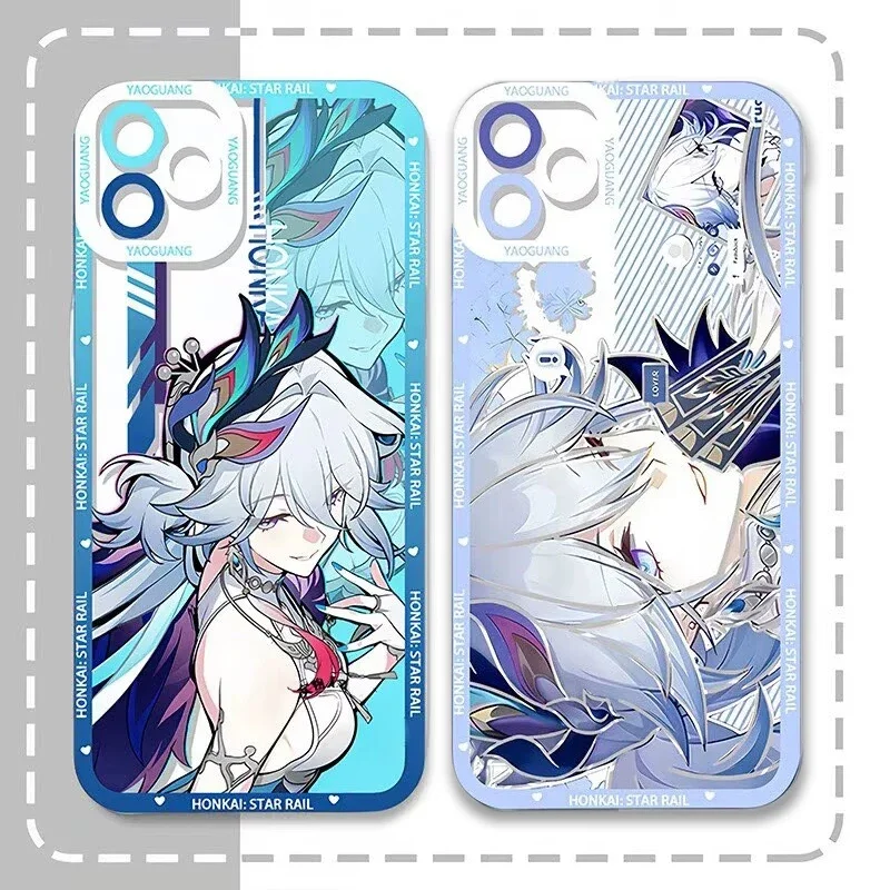 Honkai Star Rail Evanescia Yao Guang Sparkle Case For Infinix Smart 20 10 9 8 Hot 60 50i 50 40 40i 30i 30 Play Note 30 40 50 Pro - view 4