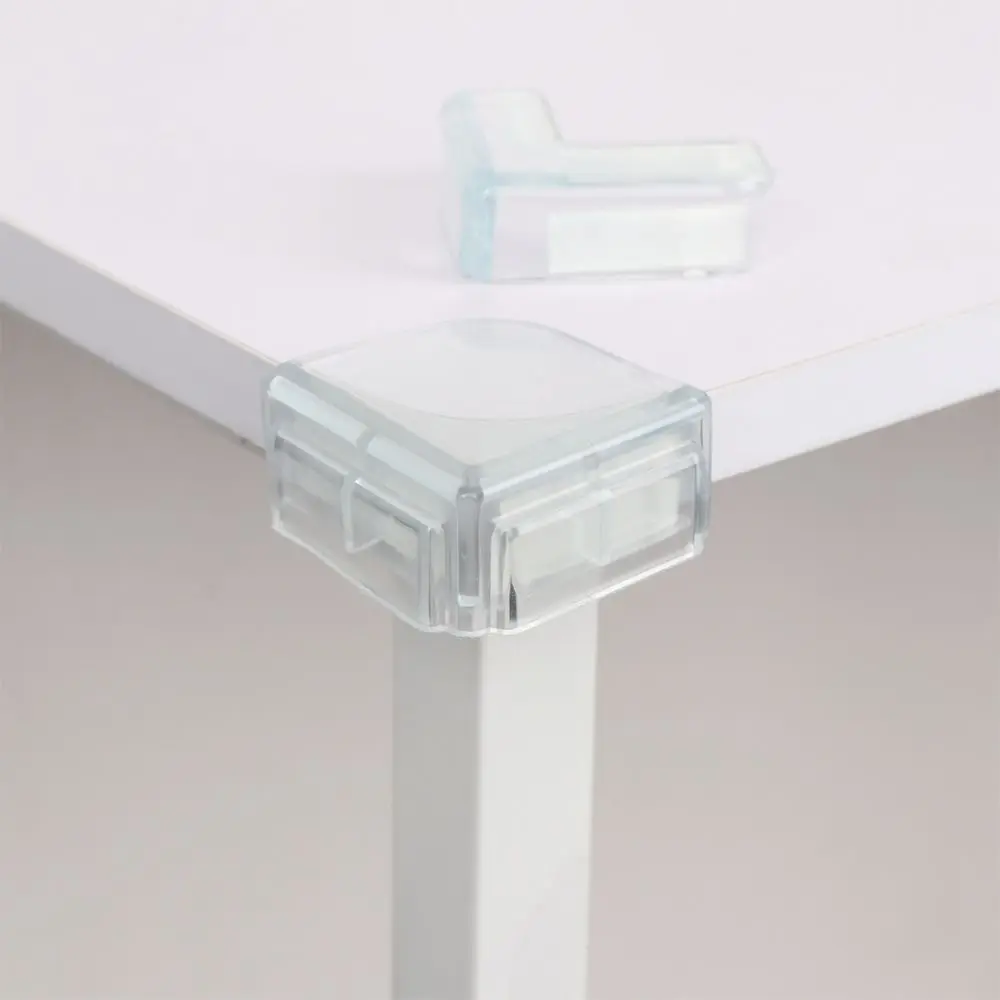 4Pcs Children Safety Silicon  Security Corner Guards Edge Protection Table Corner Protector Anticollision Strip