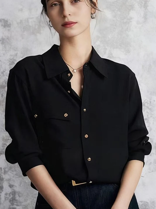 Feminino longo sve fce irt casual camadas Thiened Bla Profional roupa interna para outono inverno commute sle