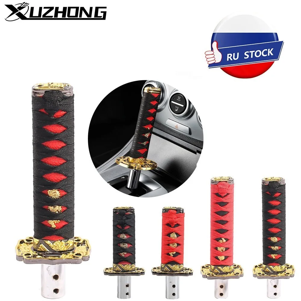 Universal JDM Katana Samurai Sword Shift Knob Shifter With Adapters Gear Shift knob 100MM 150MM SK-1020