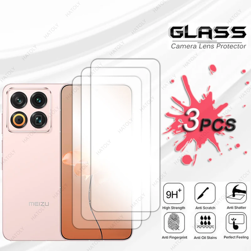Tempered Glass For Meizu 22 Glass Clear HD Protective Film For Meizu 22 5G Screen Protector Camera Lens Protector For Meizu 22