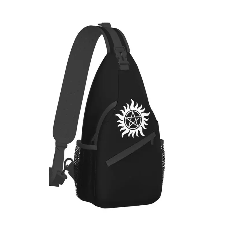 Coole Jagd Dinge übernat ürliches Symbol Cross body Sling Rucksack Männer Schulter Brusttaschen für unterwegs