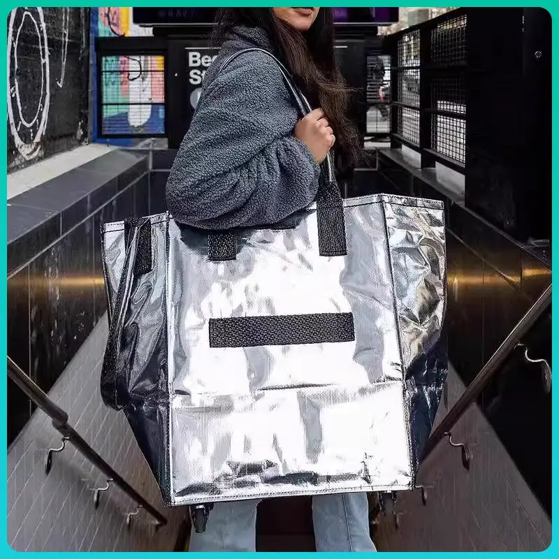 

Большая сумка Capaci op, домашняя сумка на тележке HULKEN Jennie, сумка для овощей, дорожная сумка, материал ПВХ