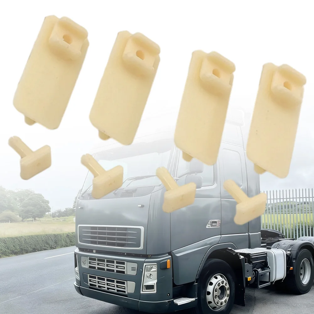 1 Conjunto de Clipe Deslizante para Base de Assento de Caminhão para Scania Séries 3 4 P G R S Volvo FH FM Iveco Eurocargo Stralis 20443687 1391435