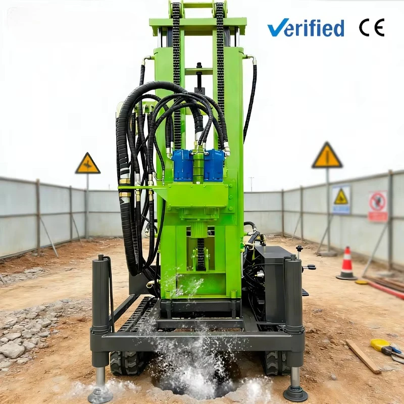 Energy Saving Low Consumption DTH Pneumatic Drilling Rig for Emergency Commercial Water Wells Perforación Pozo