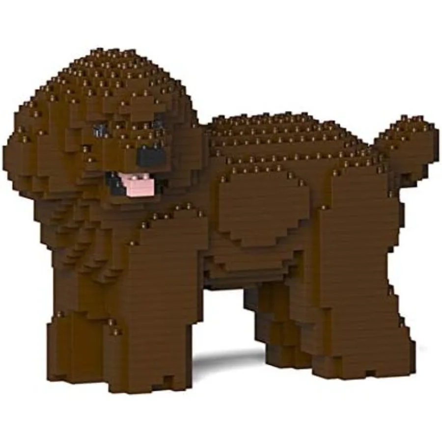 

JEKCA Toy Poodle 05SM05 Plastic Building Blocks for Dogs Ideal Educational STEM Toy for Ages 14+ Interactive Pet Training and C