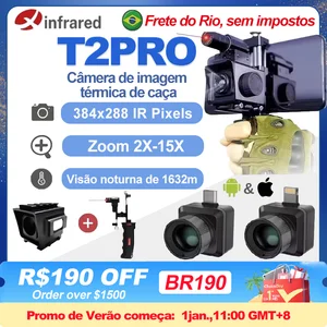 InfiRay T2 PRO Outdoor Hunting Infrared HD Monocular Thermal Camera 25Hz Thermal Camera for Phone Laser Night Vision 6 Main Sales Thermal Vision Monocular - №1