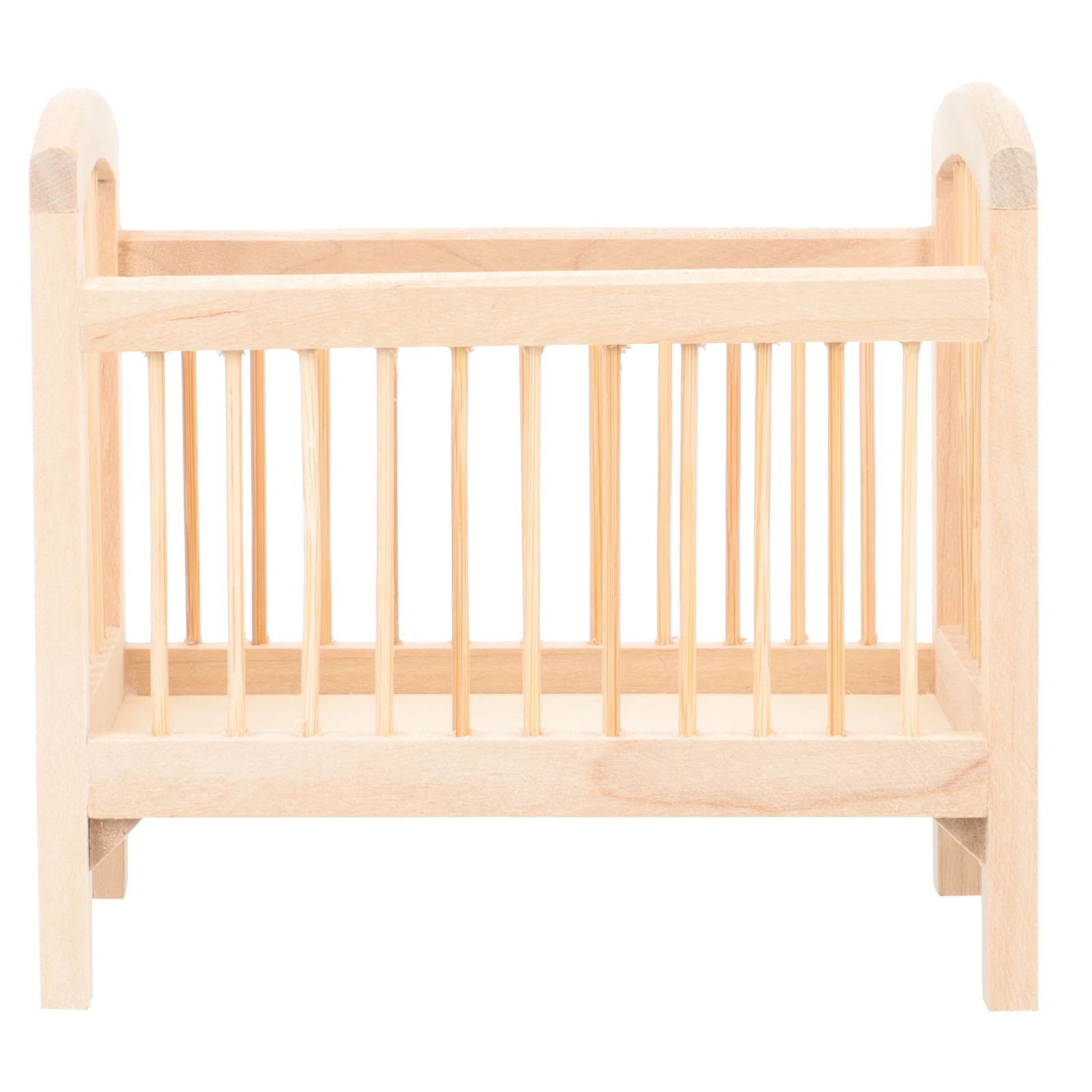 Crib Decor Small Miniature Bedroom Accessory Bassinets Ornament Baby Cribs Kids Toy