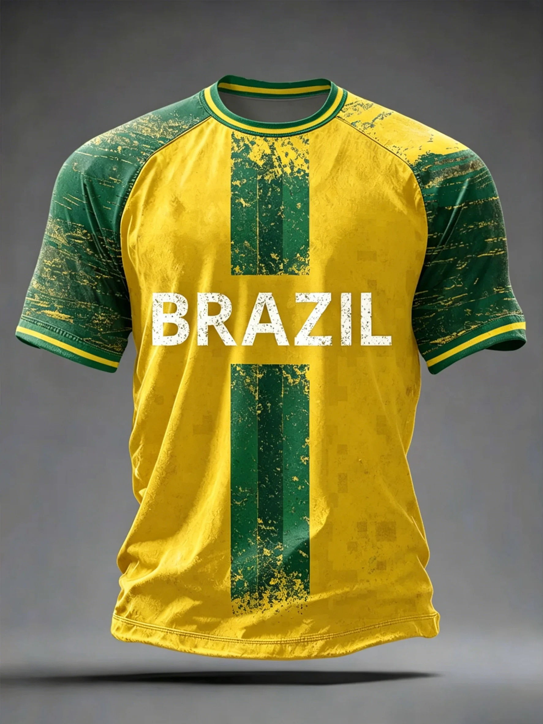 Brazil National Flag Print Men - огляд і ціна Street Fashion Brazil