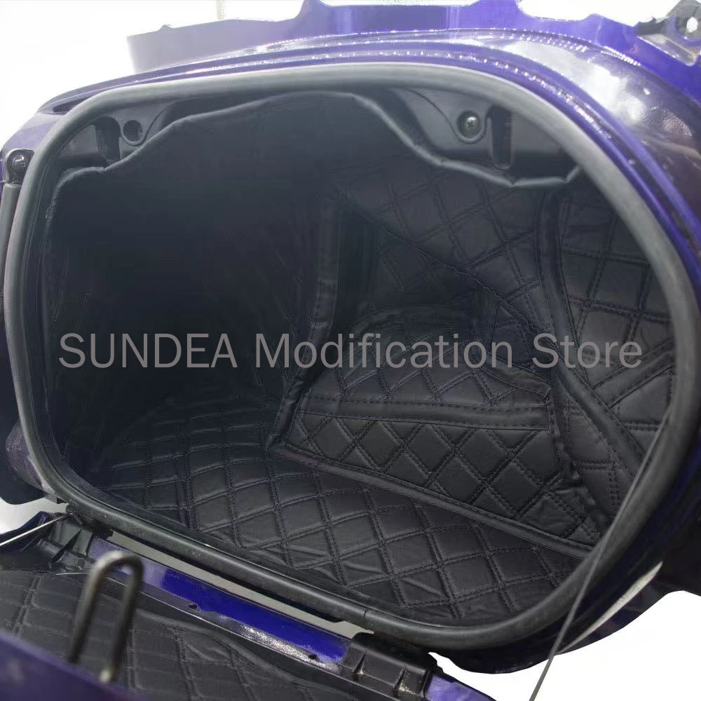For Goldwing 1800 F6B GL1800  Storage Trunk Liner Cushion Luggage Cargo Box Protector Side box lining