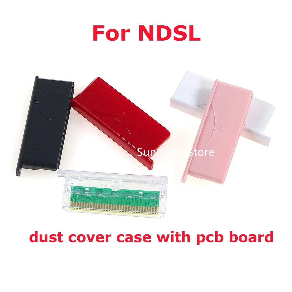 10pcs Dustproof Cover Dust Cover with pcb board For NDSL For NDS Lite Console Card Slot Case Plug Shell with pcb