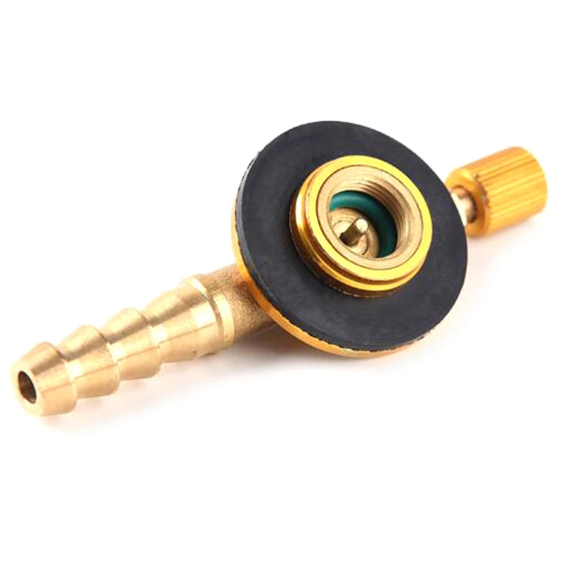 Outdoor Camping Hiking Stove Burner Adaptor Split Type Furnace Converter Connector Auto-off Gas Cartridge Tank Cylinder Adapter