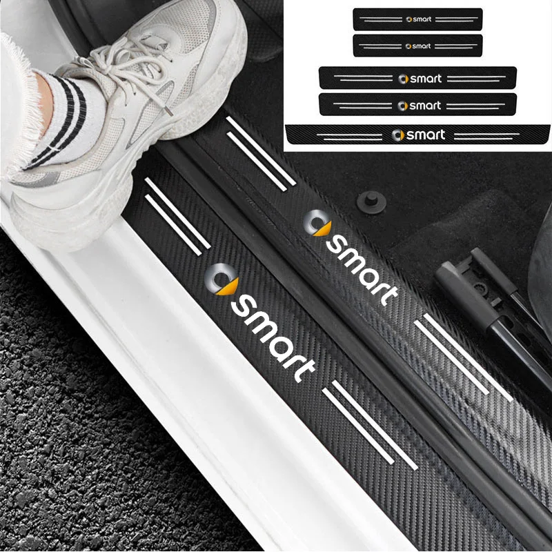 

Car doorsill Protective Sticker TapeAnti Scratch Waterproof Tape For Mercedes Smart Fortwo Forfour 450 451 453 Accessories