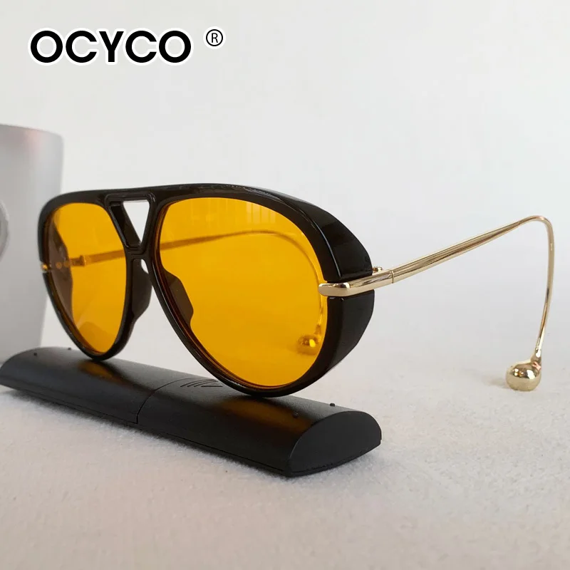 Luxus-Marken-Designer Übergroße Piloten-Sonnenbrille für Damen und Herren 2026 Neue Beliebte Vintage-Sonnenbrille Punk Doppelbrücken-Brillen